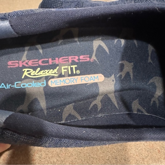 Skechers Blue Relaxed Fit Commute Carpool Air Cooled Memory Foam Mules 11 - Picture 3 of 8